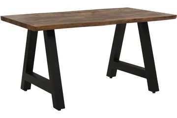 Vesoul Rektangulært Spisebord 160 cm i Valnøtt - Brun - Møbler - Bord - Spisebord & kjøkkenbord