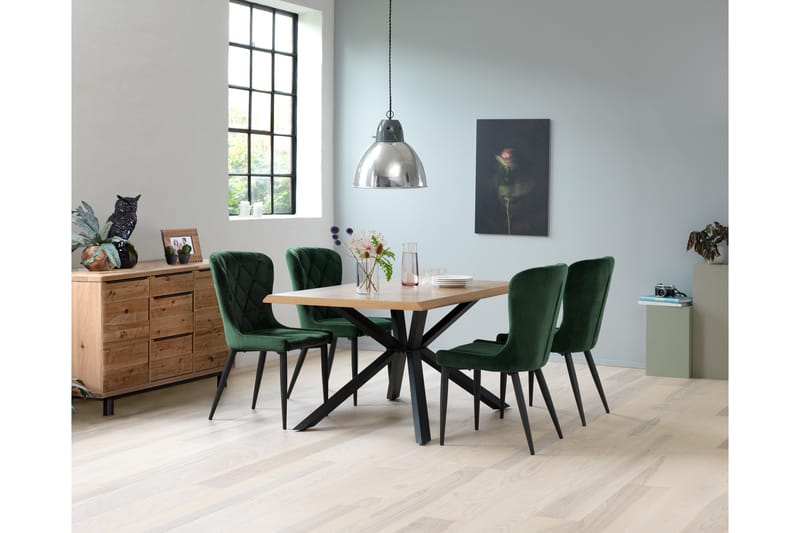 Vexacion Spisebord 90x160 cm - Brun - Spisebord & kjøkkenbord