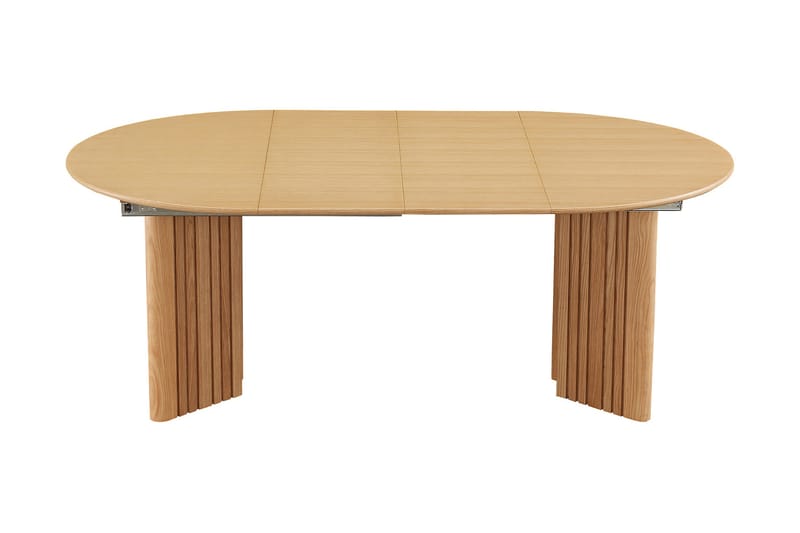 Vrajolli Forlengningsbart Rundt Spisebord 120/200 cm - Natur - Spisebord & kjøkkenbord