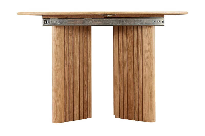 Vrajolli Forlengningsbart Rundt Spisebord 120/200 cm - Natur - Møbler - Bord - Spisebord & kjøkkenbord