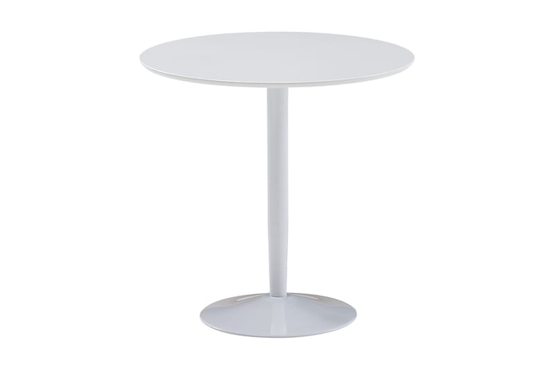 Wilhem Spisebord 75 cm Rund - HVit - Spisebord & kjøkkenbord
