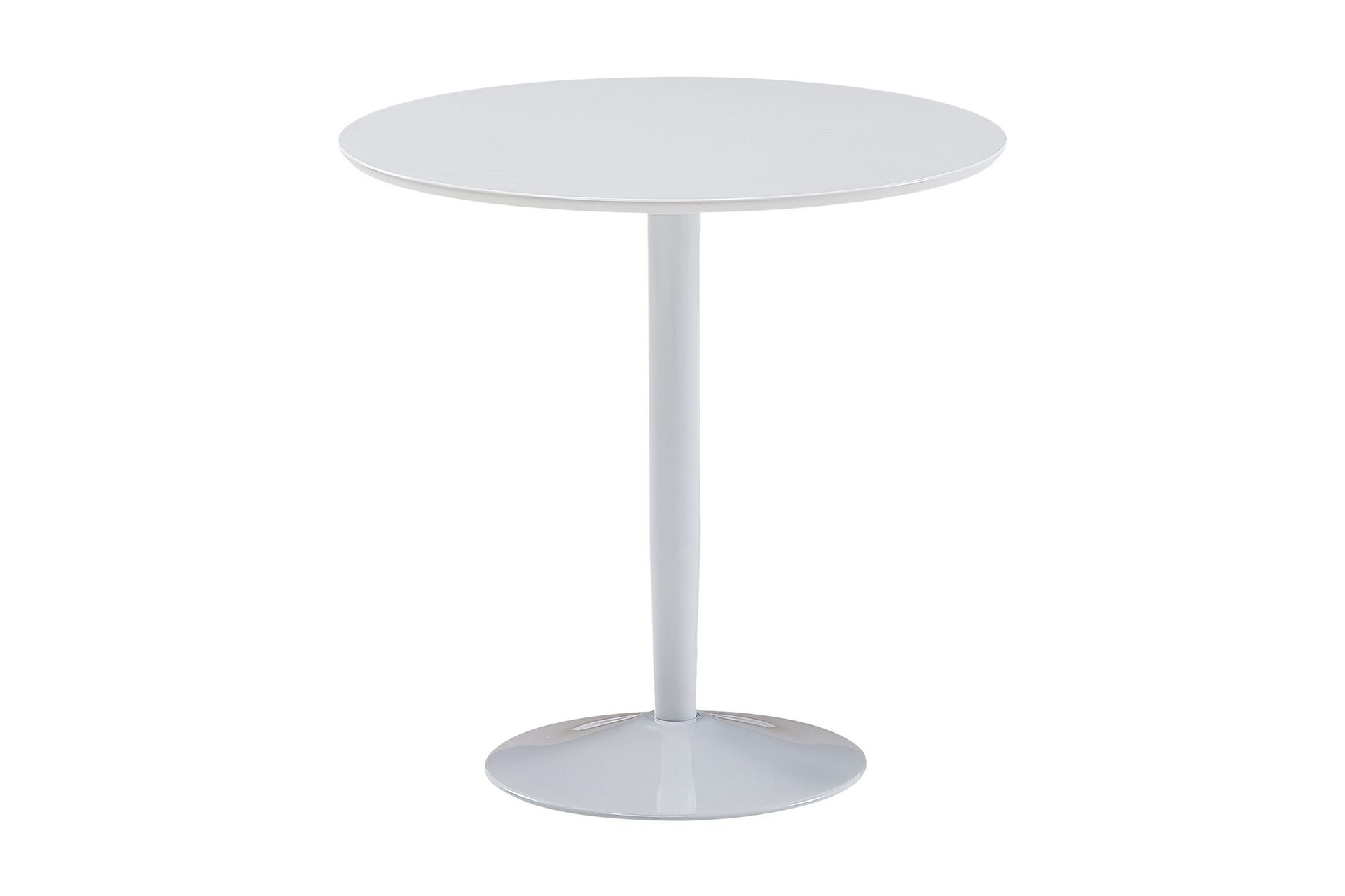 Wilhem Spisebord 75 cm Rund - HVit