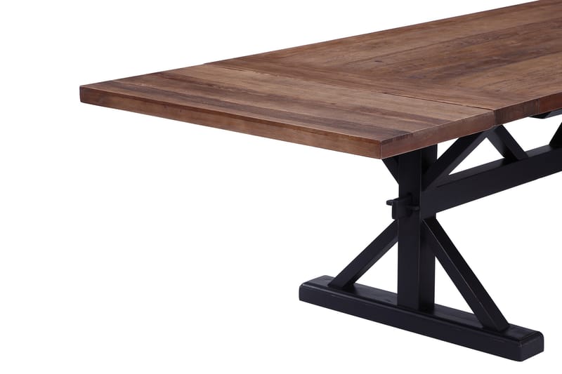 Zahner Spisebord 200 cm - Svart - Spisebord & kjøkkenbord