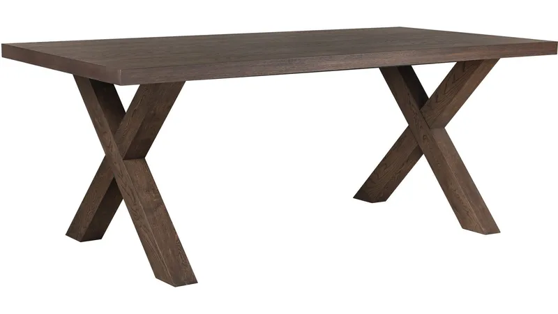 Spisebord Lindor 200x100 cm, Oljet brun eikefiner