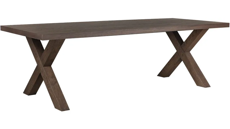 Spisebord Lindor 240x100 cm, Oljet brun eikefiner