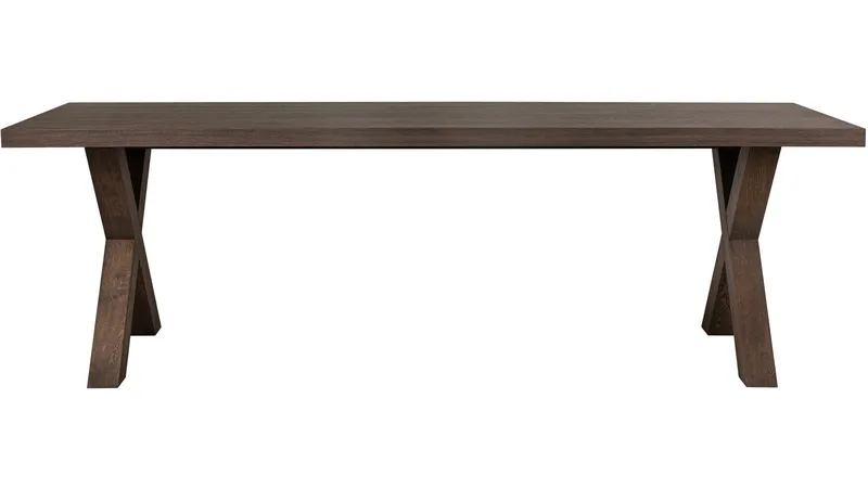 Spisebord Lindor 240x100 cm - Oljet brun eikefiner - Møbler - Bord - Spisebord & kjøkkenbord