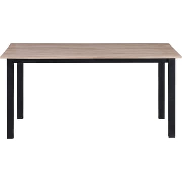 Spisebord Loft24 Durham Eik/svart 160 x 90 cm - Eikebrun og svart - Møbler - Bord - Spisebord & kjøkkenbord