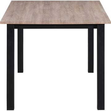 Spisebord Loft24 Durham Eik/svart 160 x 90 cm - Eikebrun og svart - Møbler - Bord - Spisebord & kjøkkenbord