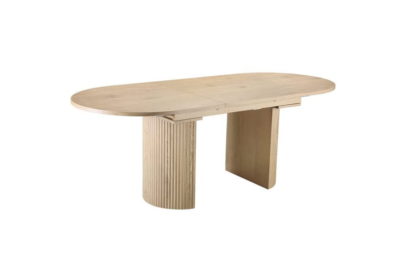 Spisebord Loft24 Gartempe spisebord avlangt 160x90 cm Brun - Møbler - Bord - Spisebord & kjøkkenbord