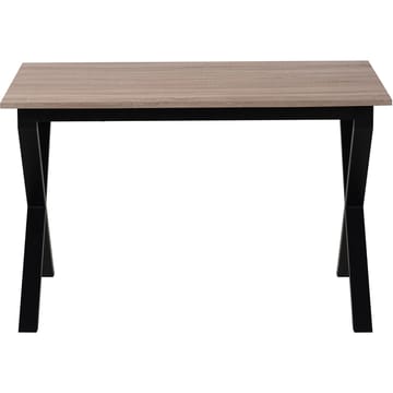 Spisebord Loft24 Ipswich Eik/svart 120 x 80 cm - Eik og svart - Møbler - Bord - Spisebord & kjøkkenbord