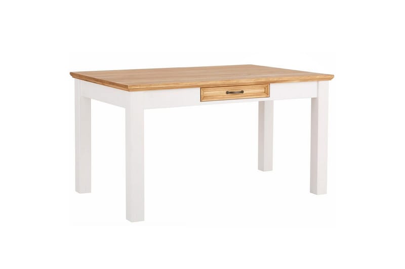 Spisebord Loft24 Spisebord Loft24 Selma Hvit 0 - Møbler - Bord - Spisebord & kjøkkenbord