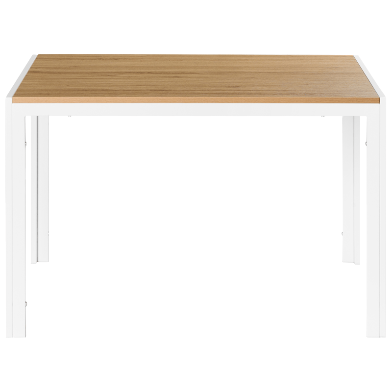 Spisebord Mann 120 cm - Lysebrun, hvit - Møbler - Bord - Spisebord & kjøkkenbord