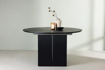 Spisebord Matilda spisebord, uttrekkbart 130/180 – svart / MDF med finér Black - Møbler - Bord - Spisebord & kjøkkenbord