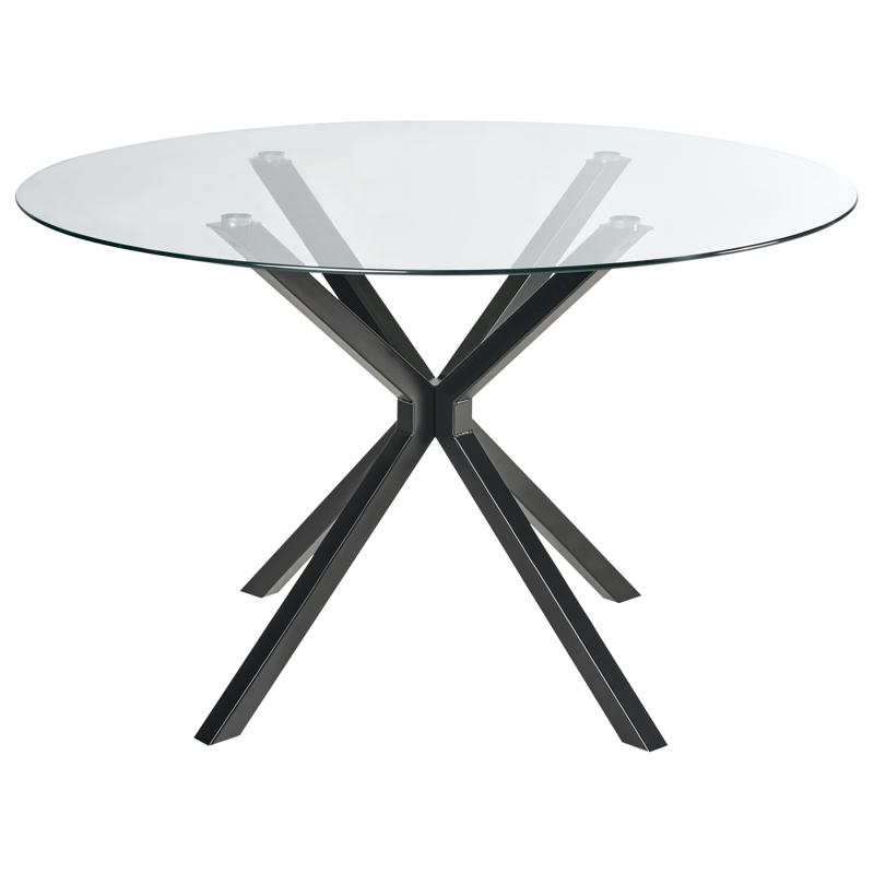 Spisebord Meston 120 cm - Svart - Møbler - Bord - Spisebord & kjøkkenbord