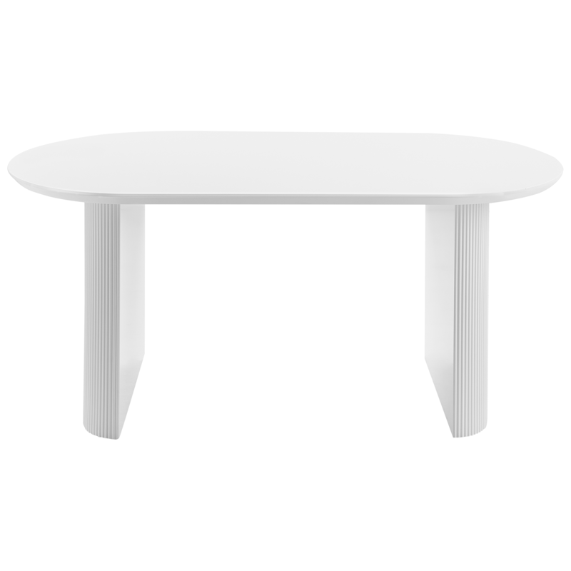 Spisebord Moberly 180 cm - Hvit - Møbler - Bord - Spisebord & kjøkkenbord