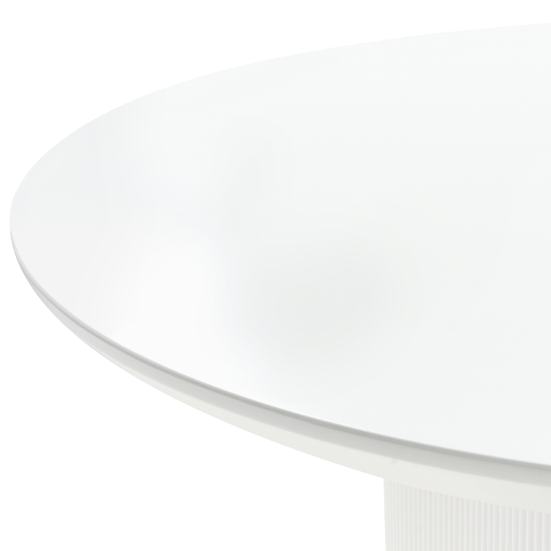 Spisebord Moberly 180 cm - Hvit - Møbler - Bord - Spisebord & kjøkkenbord