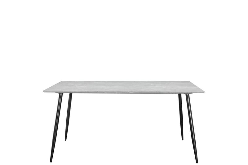 Spisebord Monza 160x90x76 cm, Stein/Svart - 160x90x76 cm, Stein/Svart - Møbler - Bord - Spisebord & kjøkkenbord