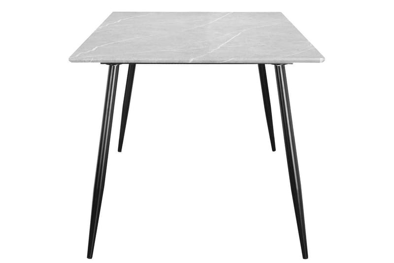 Spisebord Monza 160x90x76 cm, Stein/Svart - 160x90x76 cm, Stein/Svart - Møbler - Bord - Spisebord & kjøkkenbord