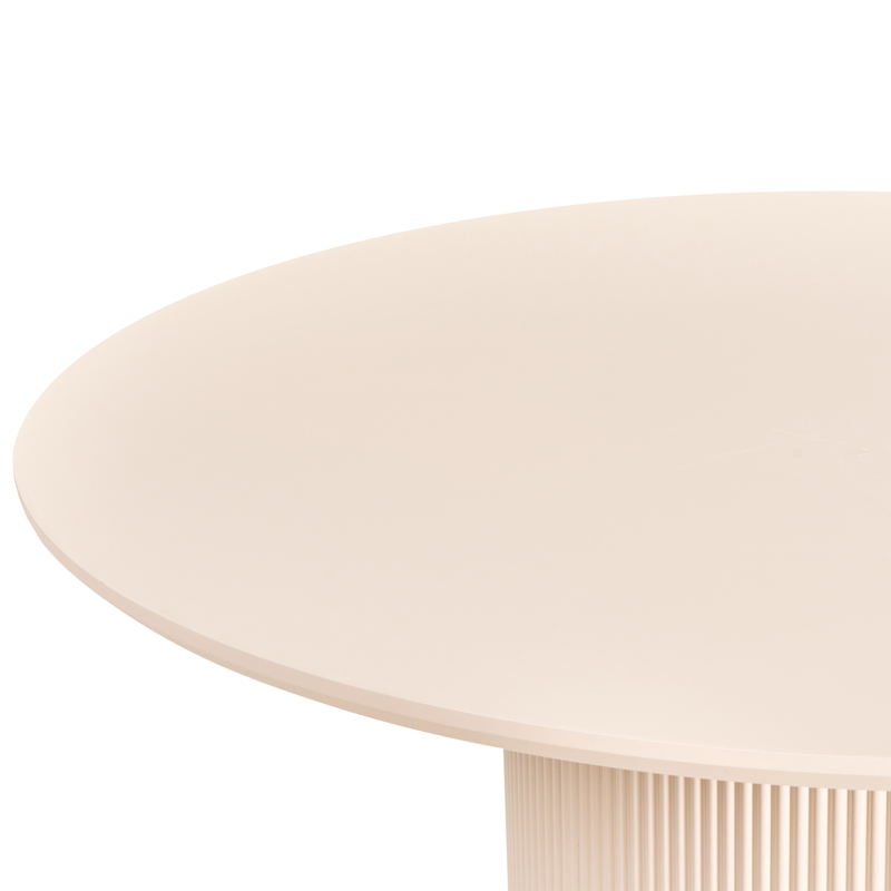 Spisebord Newell 120 cm - Lys beige - Møbler - Bord - Spisebord & kjøkkenbord
