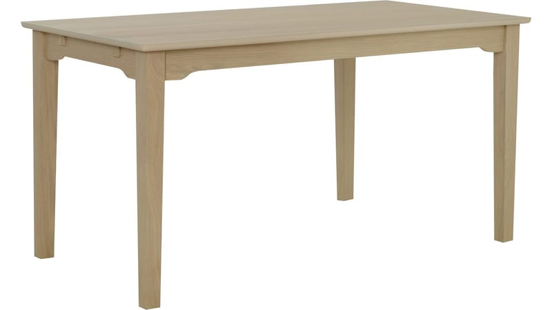 Spisebord NFG Aker 140x80 cm vitpigmenterat 140x80 cm, Hvitpigmentert