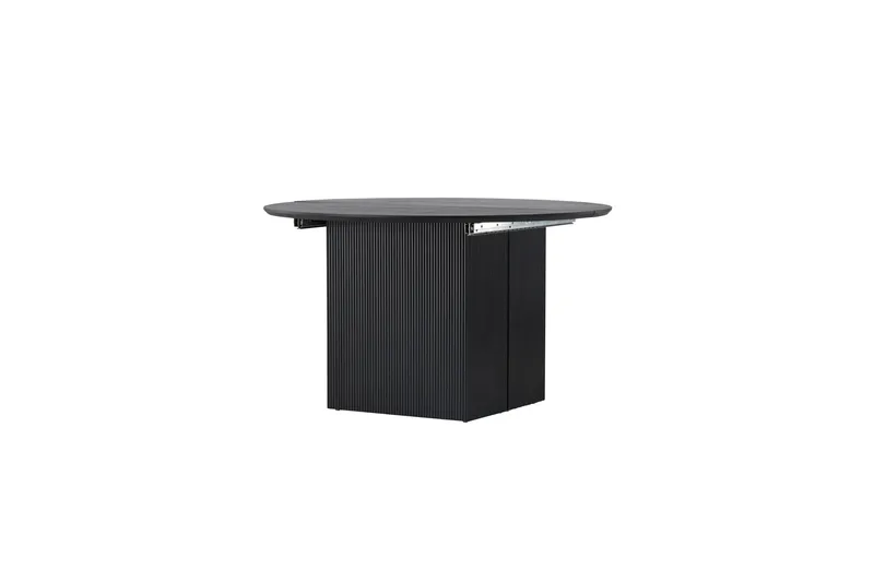 Spisebord NO_BRAND Matilda spisebord, uttrekkbart 130/180 – svart / MDF med finér Black - Møbler - Bord - Spisebord & kjøkkenbord