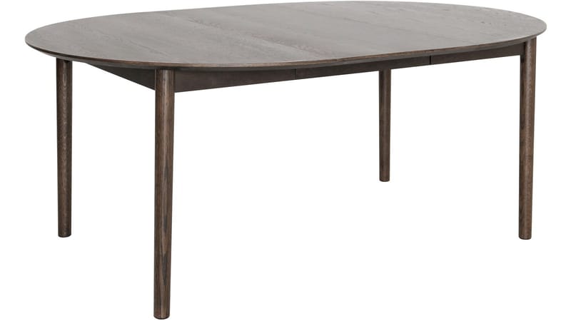 Spisebord Nordal 130+50+50 cm - Brunlakkert - Møbler - Bord - Spisebord & kjøkkenbord