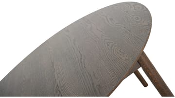 Spisebord Nordal 130+50+50 cm - Brunlakkert - Møbler - Bord - Spisebord & kjøkkenbord