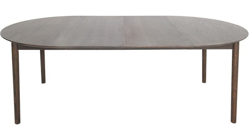 Spisebord Nordal 130+50+50 cm - Brunlakkert - Møbler - Bord - Spisebord & kjøkkenbord