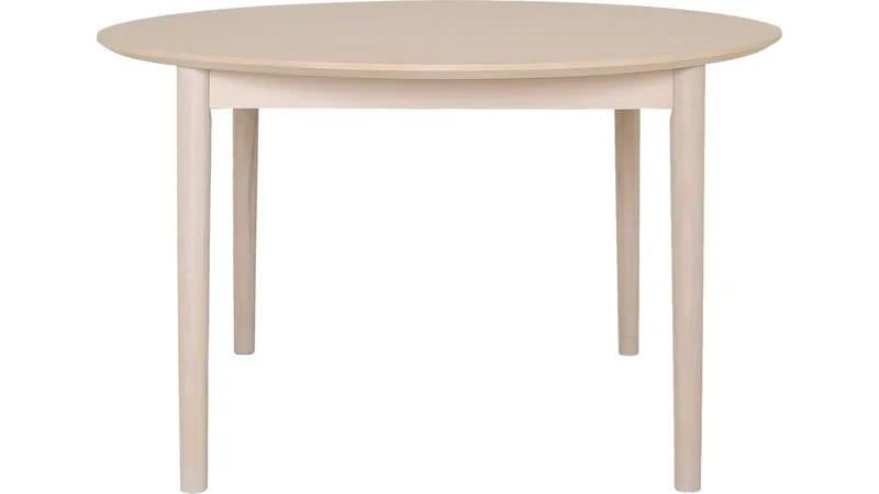 Spisebord Nordal 130+50+50 cm - Hvitpigmentert - Møbler - Bord - Spisebord & kjøkkenbord