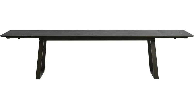 Spisebord Norvik 220+50+50 cm, Brunlakkert Eik