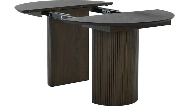 Spisebord Odmark 105 cm - Brunlakkert Eik - Møbler - Bord - Spisebord & kjøkkenbord