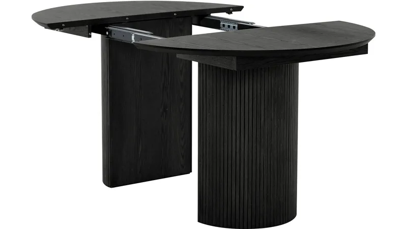 Spisebord Odmark 105 cm - Svartlakkert Ask - Møbler - Bord - Spisebord & kjøkkenbord
