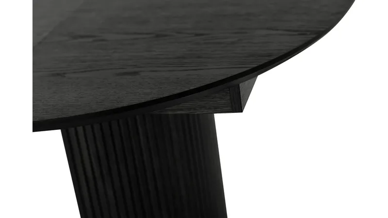 Spisebord Odmark 105 cm - Svartlakkert Ask - Møbler - Bord - Spisebord & kjøkkenbord