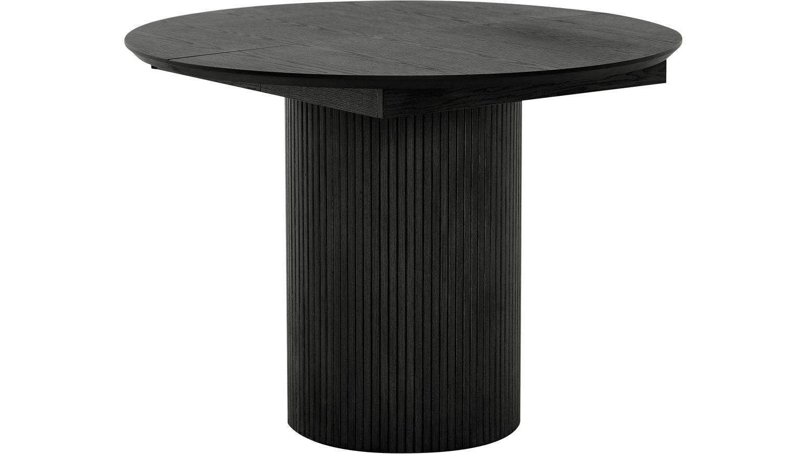 Spisebord Odmark 105 cm - Svartlakkert Ask