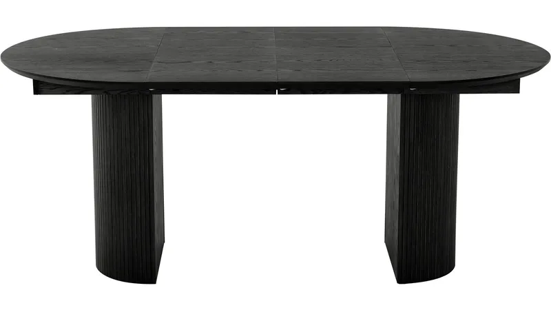Spisebord Odmark 105 cm - Svartlakkert Ask - Møbler - Bord - Spisebord & kjøkkenbord