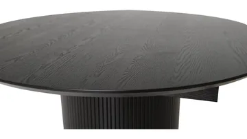 Spisebord Odmark 120 cm - Svartlakkert ask - Møbler - Bord - Spisebord & kjøkkenbord