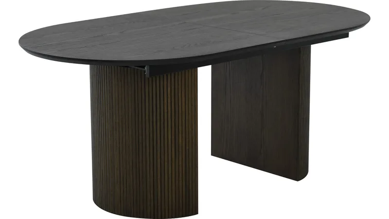 Spisebord Otaki 180 cm Butterfly, Brun eik