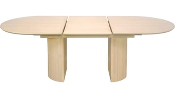Spisebord Otaki 180 cm Butterfly - Hvitpigmentert eik - Møbler - Bord - Spisebord & kjøkkenbord