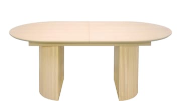Spisebord Otaki 180 cm Butterfly - Hvitpigmentert eik - Møbler - Bord - Spisebord & kjøkkenbord