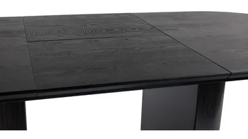 Spisebord Otaki 180 cm Butterfly - Svart eik - Møbler - Bord - Spisebord & kjøkkenbord