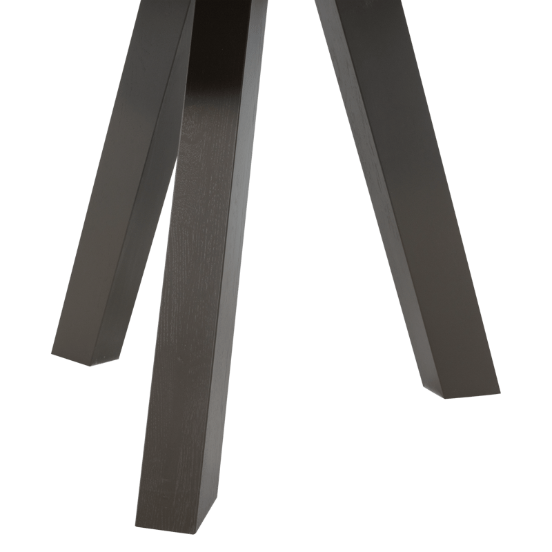 Spisebord Rhonda 129 cm rundt - Mellombrun - Møbler - Bord - Spisebord & kjøkkenbord