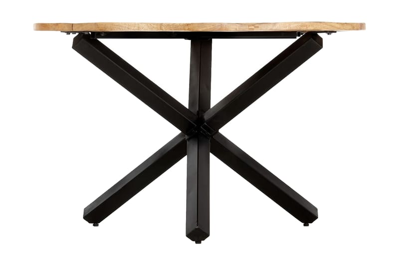 Spisebord rundt 120x76 cm heltre mango - Brun - Spisebord & kjøkkenbord