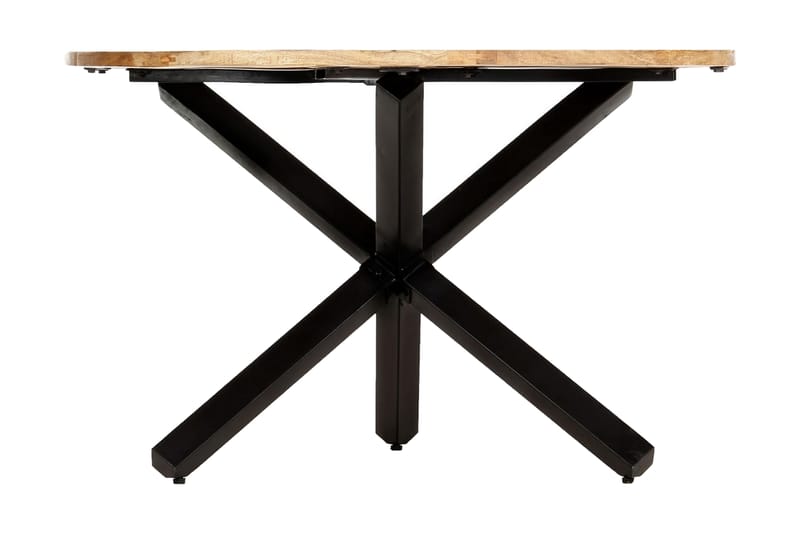 Spisebord rundt 120x76 cm heltre mango - Brun - Spisebord & kjøkkenbord