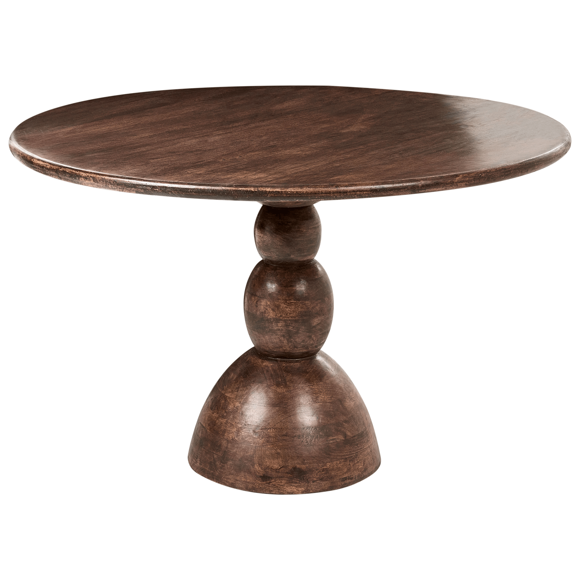 Spisebord Silvon 120 cm - Mørkebrun