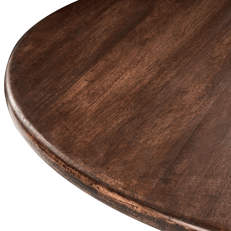 Spisebord Silvon 120 cm - Mørkebrun - Møbler - Bord - Spisebord & kjøkkenbord