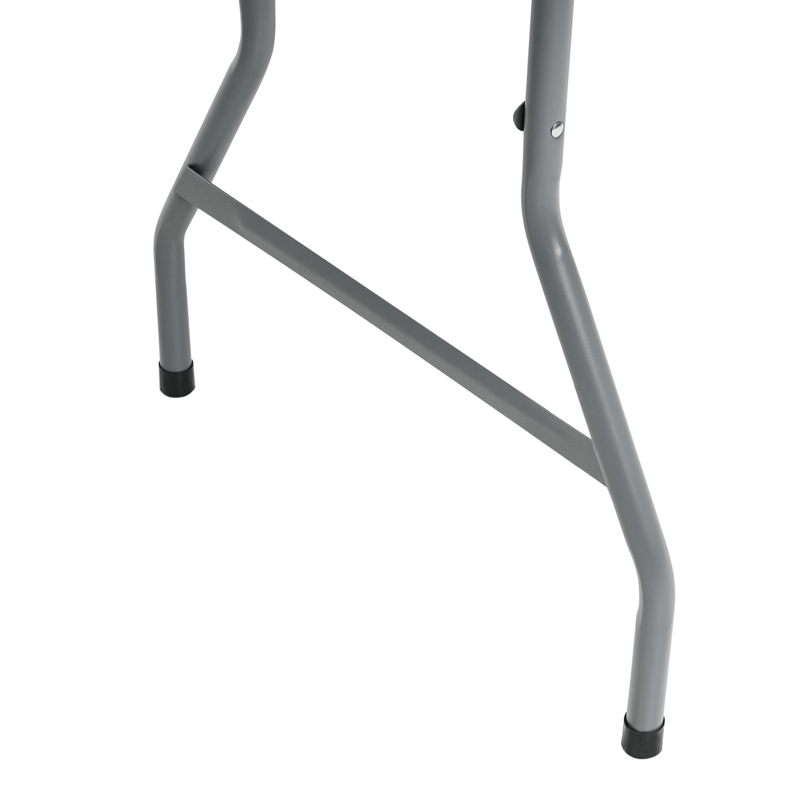 Spisebord utendørs for 6 personer Cugnoli 180 cm 74 cm - Hvit/sølv - Hagemøbler - Hagebord - Spisebord ute