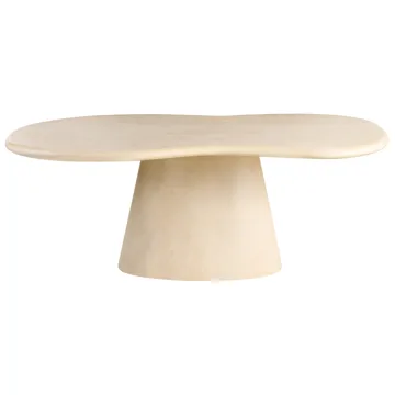 Spisebord utendørs Spoleto 110x200 cm - Beige - Hagemøbler - Hagebord - Spisebord ute