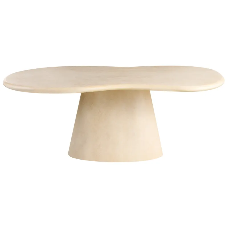 Spisebord utendørs Spoleto 110x200 cm - Beige - Hagemøbler - Hagebord - Spisebord ute