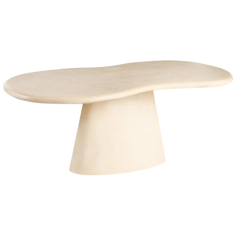 Spisebord utendørs Spoleto 110x200 cm, Beige