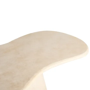 Spisebord utendørs Spoleto 110x200 cm - Beige - Hagemøbler - Hagebord - Spisebord ute